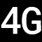 データ通信中（4G LTE／4G）